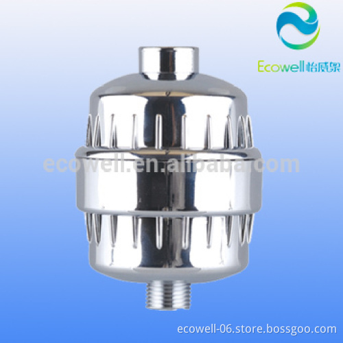 chromed KDF carbon shower filter bathroom shower water filter
